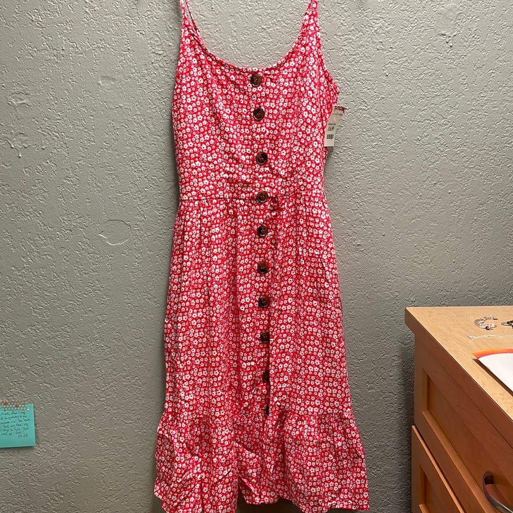 Cute red dress